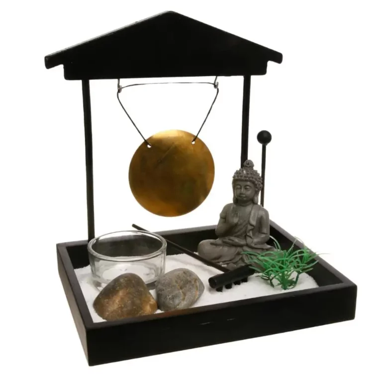 jardin zen bougie encens